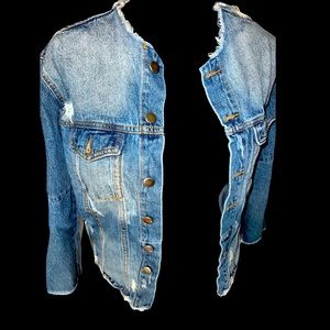 Denim woman jacket
